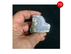 Chalcedon modrý 10 cca 55 g